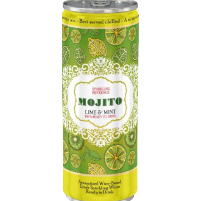 Sparkling MOJITO Lime & Mint, 0.25l, 9% vol. alc.